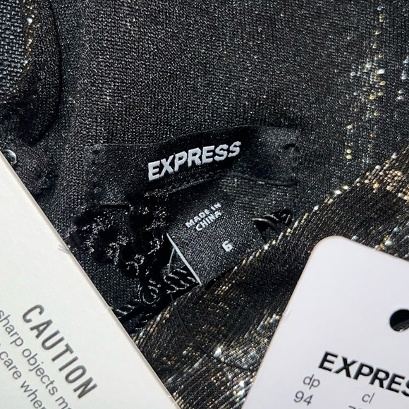 Metallic Silk V-Neck Ruched Ruffle Mini Dress - Picture 14 of 14